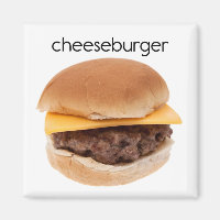 Aimant frigorifique Cheeseburger