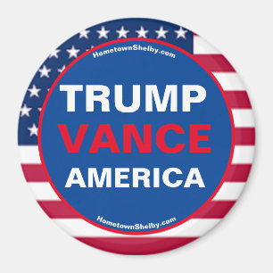 Aimant frigorifique TRUMP VANCE AMERICA