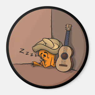 Aimant Frijole Frog Sieste