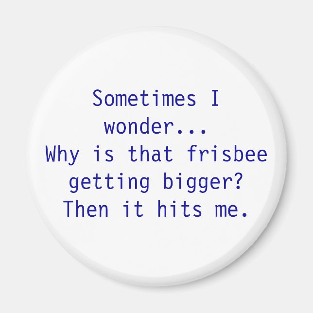 Aimant Frisbee (Devant)