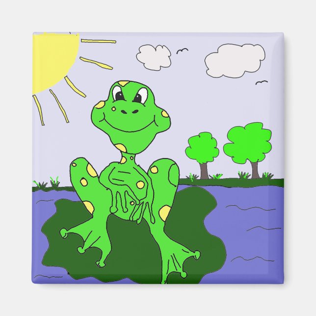 Aimant froggypique (Devant)