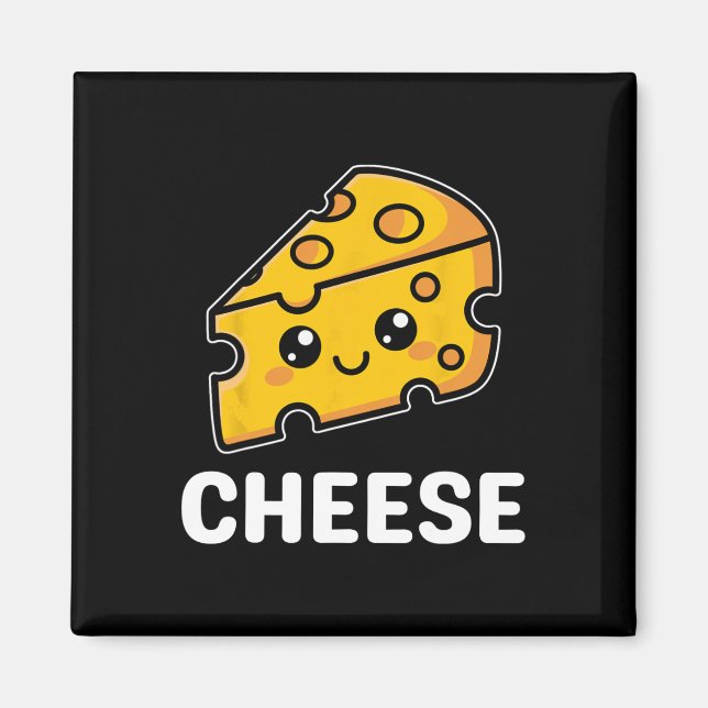 Aimant Fromage Mac Macaroni Kawaii Costume d'Halloween (Devant)