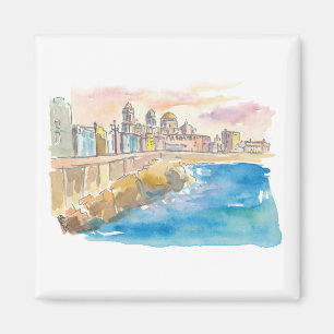 Aimant Front De Mer De Cadix Costa De La Luz