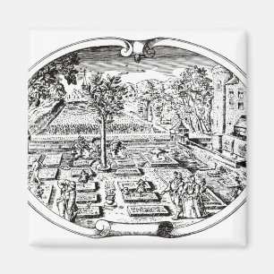 Aimant Frontispice, "du Herball", par John Gerard (