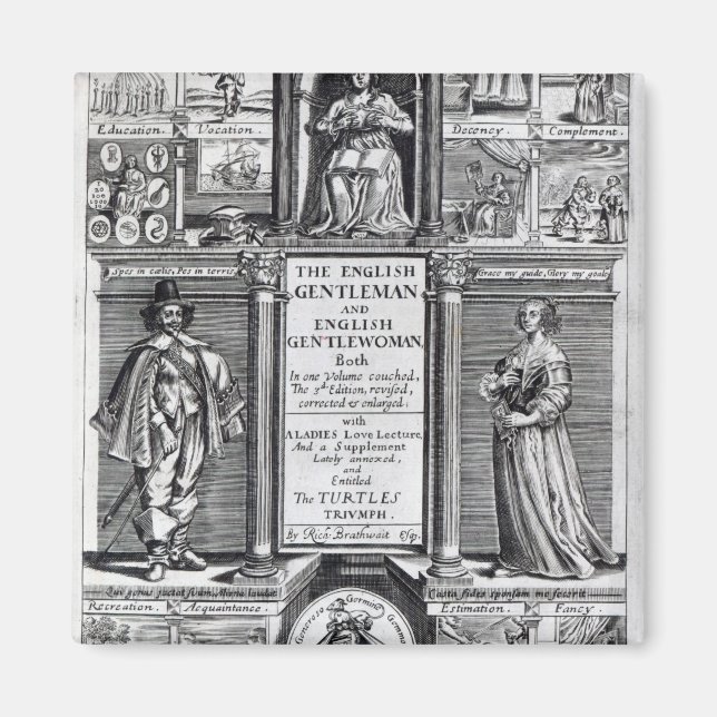 Aimant Frontispiece à 'The English Gentleman (Devant)