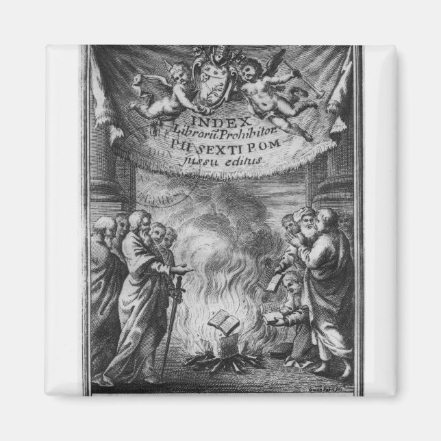 Aimant Frontispiece de 'Index Librorum prohibitorum' (Devant)