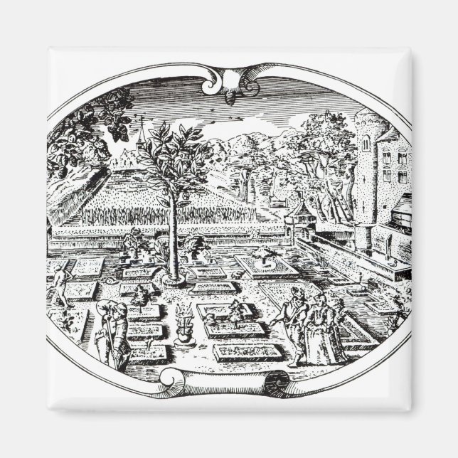 Aimant Frontispiece, de "The Herball", de John Gerard ( (Devant)