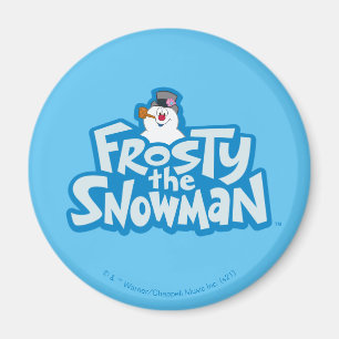 Aimant Frosty the Snowman™   Logo empilé gelé