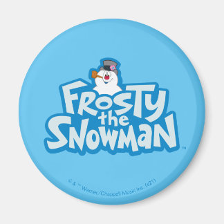 Aimant Frosty the Snowman™ | Logo empilé gelé