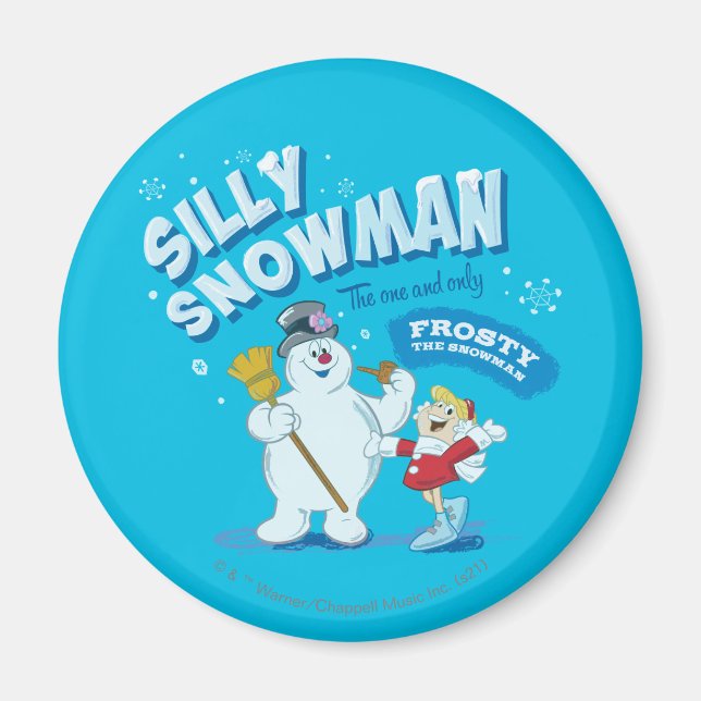 Aimant Frosty the Snowman™ | "Silly Snowman" (Devant)