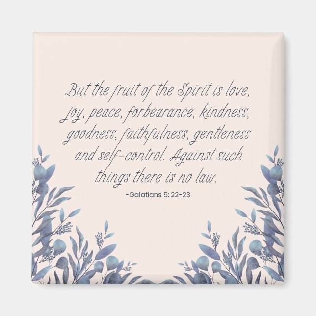 Aimant Fruit de l'Esprit (Devant)