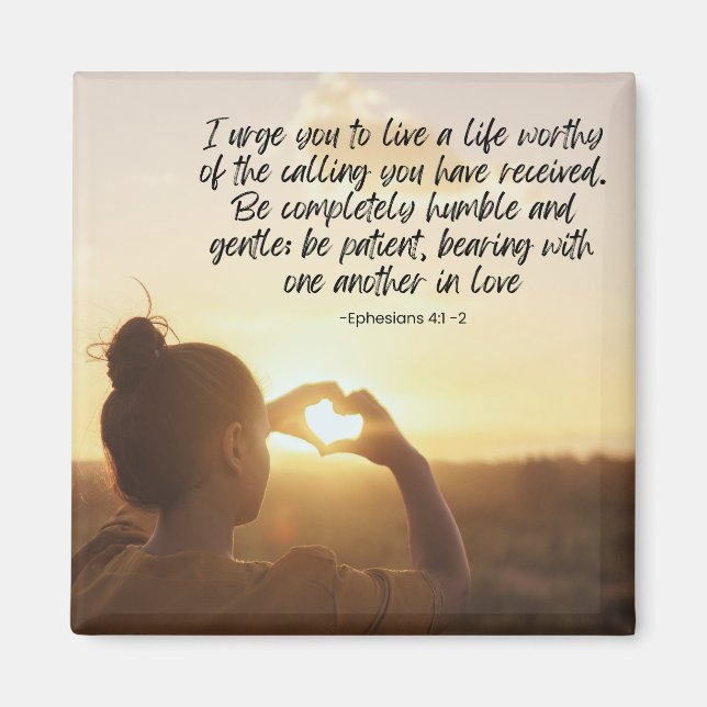 Aimant Fruit de l'Esprit - Abstention (Devant)