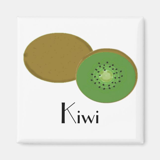 Aimant Fruit Kiwi tout simplement (Devant)