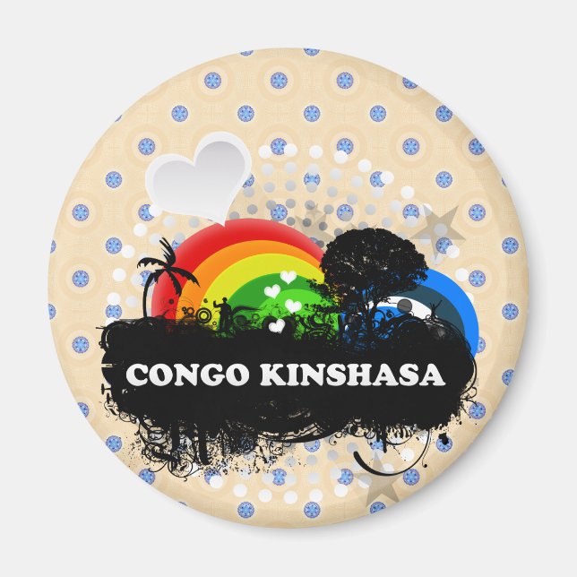 Aimant Fruité mignonne Congo Kinshasa (Devant)