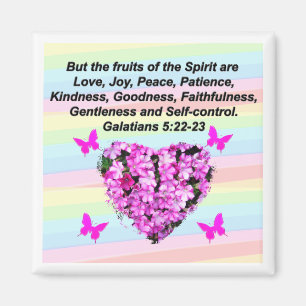 AIMANT FRUITS FLORAUX ROSES DES GALATIENS DE L'ESPRIT 5