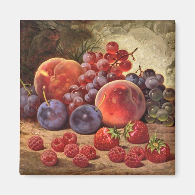 Aimant Fruits frais encore vie. (Devant)