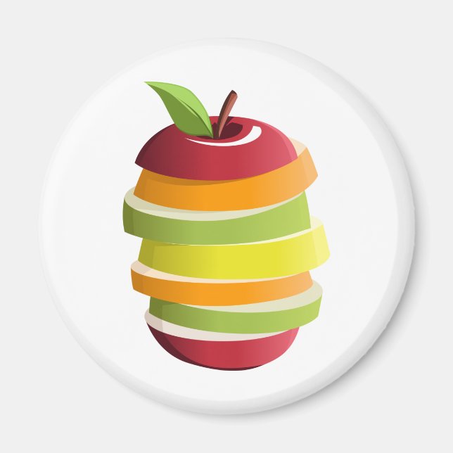 Aimant Fruits mixtes (Devant)