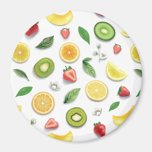 Aimant Fruits mixtes 4 (Devant)