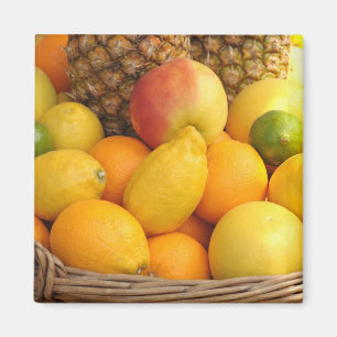 Aimant Fruits tropicaux dans un panier