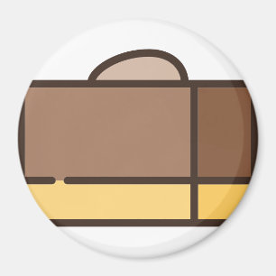 Aimant fudge au chocolat