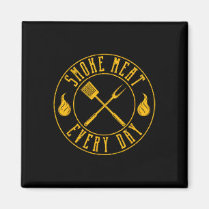 Aimant Fumer de la viande tous les jours Funny Barbecue F