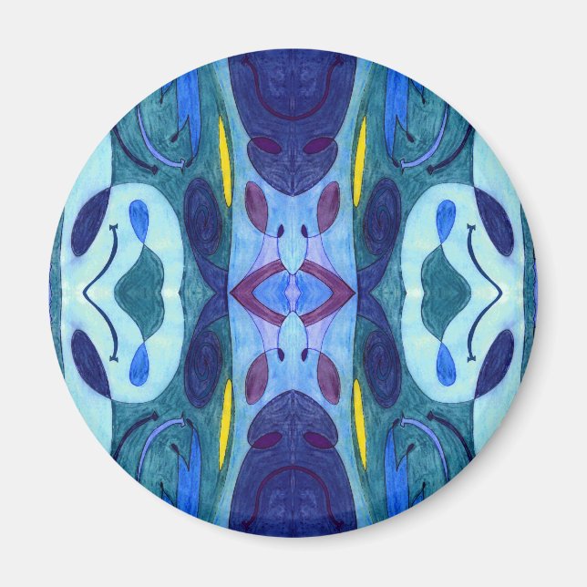 Aimant Fumes bleues (Devant)