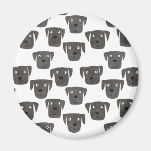 Aimant Fun Black Labrador Retriever Chien