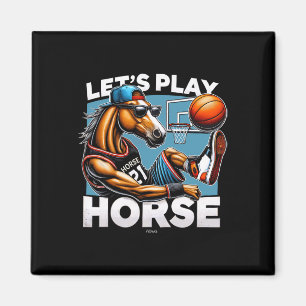 Aimant Fun Cool Cheval Squelette Qui Ruelle Ll - Jouons a