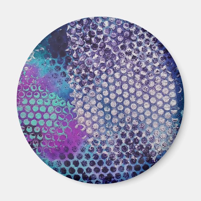 Aimant Fun de Spotted Dotted Abstract (Devant)