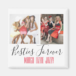 Aimant Fun Friendship Customisée Photo