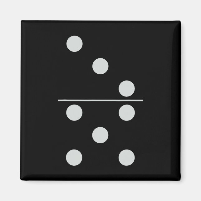 Aimant Fun Group Correspondant Halloween Costume Domino D (Devant)