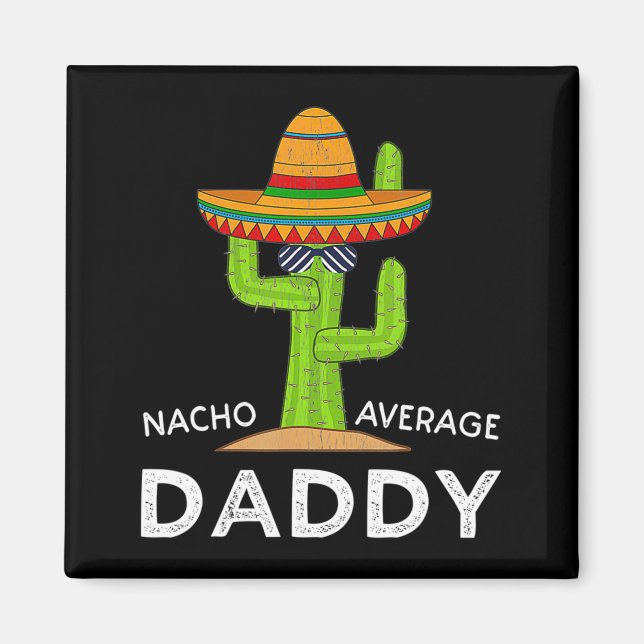 Aimant Fun Hilarious New Dad Humor Funny Meme  (Devant)