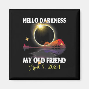 Aimant Fun Solare Eclipse 2024 Pour Le Avril 8 2024 Solar