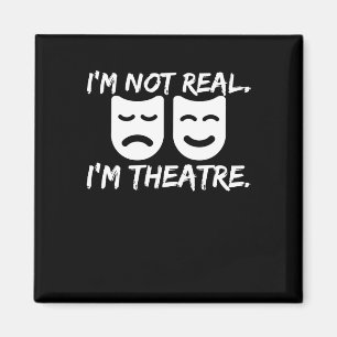 Aimant Fun Theater Masques cadeau pour Actor Producteur D