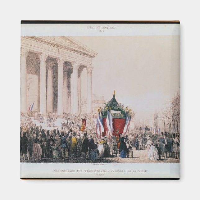 Aimant Funérailles des victimes de la Madeleine (Devant)