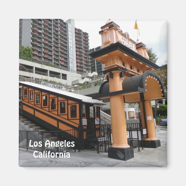 Aimant Funky Los Angeles Downtown Magnet! (Devant)