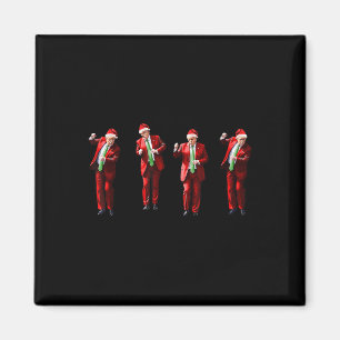 Aimant Funky Trump Dance Noël Noël Noël Noël Noël Noël No