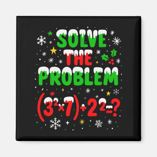 Aimant Funny 67 Meme Pemdas Elementary Math Teacher 6 7 C (Devant)