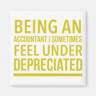 Aimant Funny Accountant Pun