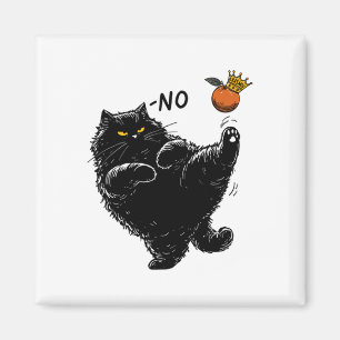 Aimant Funny Angry Black Cat That's No Kings In America K