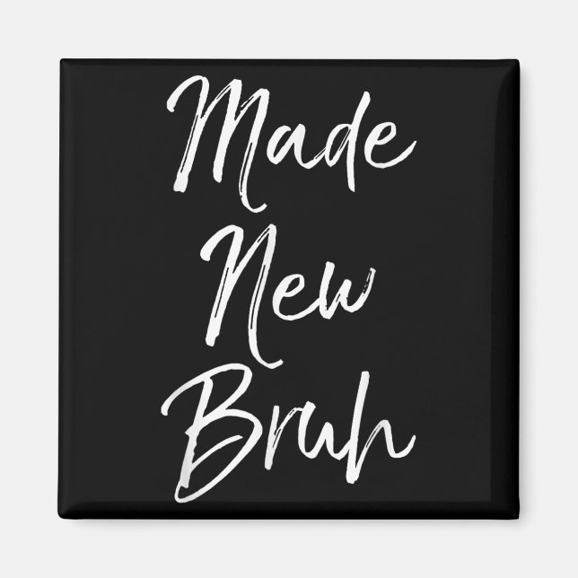 Aimant Funny Baptism Gift For Boys Salvation Quote Made N (Devant)