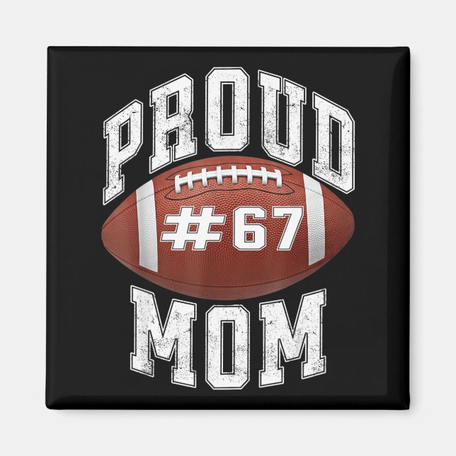 Aimant Funny Basketball Mom 67 Meme Proud Mama Design  (Devant)