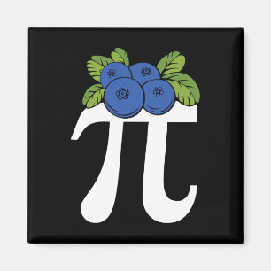 Aimant Funny Blueberry Pi Day