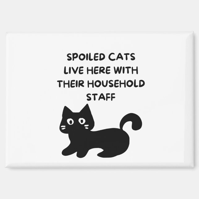 Aimant Funny Cat (Recto)