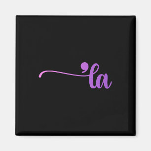 Aimant Funny Comma La Coloring
