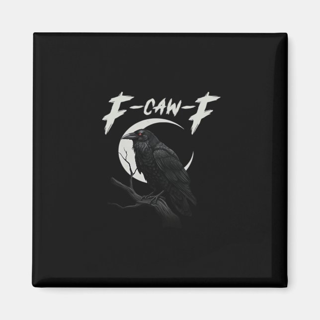 Aimant Funny Crow Essential Creative Casual (Devant)