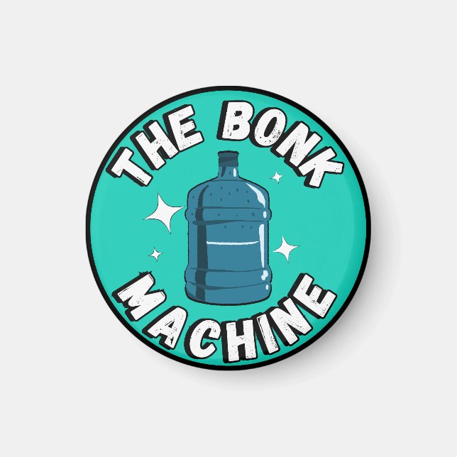 Aimant Funny Cute the bonk machine /Free Palestine design (Devant)