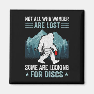 Aimant Funny Disc Golf Art For Men Women Bigfoot Disc Gol