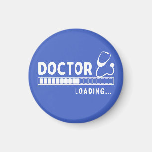 Aimant Funny Doctor Loading Bar Medical Future Doctor
