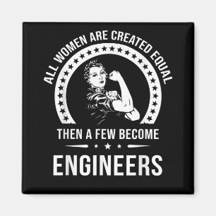 Aimant Funny Engineer For All Women